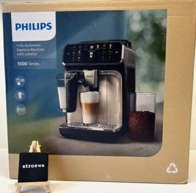 Philips Series 5500 Latte Go Kaffeevollautomat EP5544/50 Grau - Bild 1 von 2