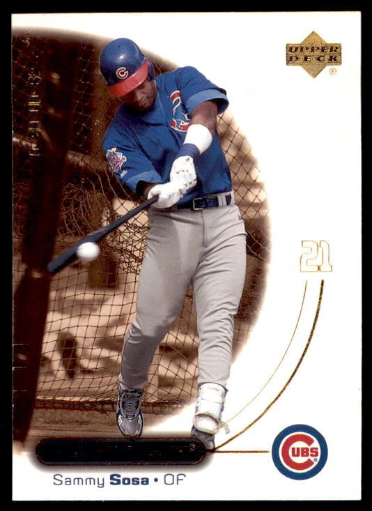 2001 Upper Deck Ovation Baseball Card #36 Sammy Sosa CHICAGO CUBS - Image 1 of 2