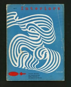 1957 Herbert Bayer Aspen Gesundheitszentrum INNENAUSSTATTUNG Finn Juhl Bertha Schaefer Laver - Bild 1 von 12