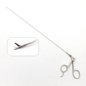 5 fr x 370 mm Single Action Semi Rigid Hysteroscopy Scissors Laparoscopic Forcep - Picture 1 of 5