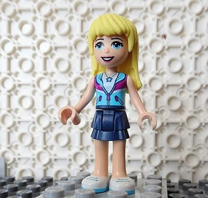 LEGO frnd256 frnd256a Friends Stephanie - dunkelblauer Rock, lila Jacke, 41681 - Bild 1 von 3