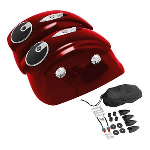 Alforjas Audio Altavoz Tapa Pestillo Electrónico Apto para Indian Springfield 16-25 - Imagen 1 de 10