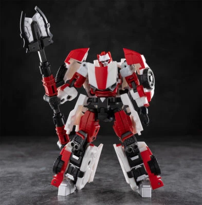 New 3rd Party Transform Robot toy IF EX-73T EX73T Samurai Sideswipe Red Alert - Image 1 of 4