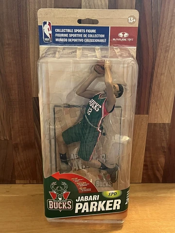 2015 McFarlane - NBA Series 26 - JABARI PARKER - Gold SP #/500 - Milwaukee Bucks Cover