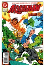 AQUAMAN   #7  PETER DAVID  (DC 1994)  VF or BETTER!!!