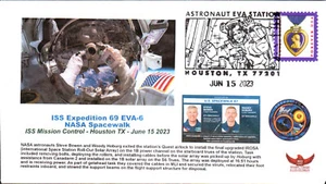 Expedición 69 EVA-6 2023 NASA Astronautas Paseo Espacial Houston 15 de junio - Imagen 1 de 1