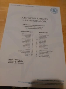 QPR U21 v Birmingham City U21  23/4/24 - Picture 1 of 1