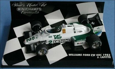 WOW EXTREMELY RARE Williams FW08C Ford Lafitte GP Monaco 1983 1:43 Minichamps - Image 1 of 3