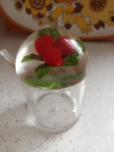 Lucite Acryl Kirsche Konsertopf - Bild 1 von 2