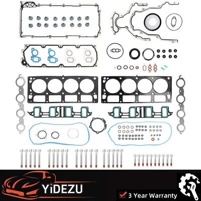 Kit de pernos de junta de culata para 07-11 Chevy Tahoe GMC Cadillac Hummer H2 6,0 L 6,2 L V8 Foto 1 de 4