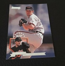 1995 Donruss MIKE MUSSINA baseball card #9. BALTIMORE ORIOLES. HOF 