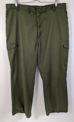 Vintage USA Boy Scout Pants 42x28 Mens Green BSA Uniform Cargo Ranger 70s 80s  - Image 1 of 4