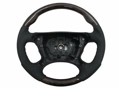 W219 2005-2010 volante deportivo nogal clásico negro para Mercedes-Benz Foto 1 de 4