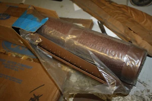 NOS GALAXIE TORINO REAR FLOOR MATS D7AZ-53513106-F SADDLE - Bild 1 von 3