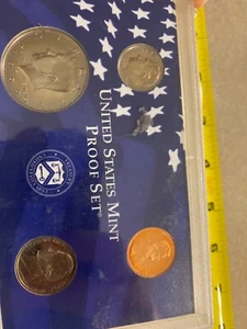 1999 US Mint Proof Set penny nickel dime half dollar - Picture 1 of 2