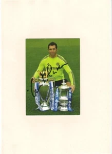 HILARIO SIGNED CHELSEA OFFICIAL 2010-11 season PHOTO CARD - Picture 1 of 1