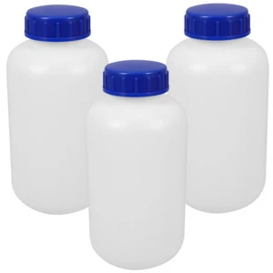 3 Stück verdickte versiegelte Plastikflasche Kind nachfüllbare Probenflaschen - Bild 1 von 12