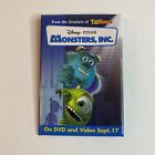 Monsters Inc 3" Button Pin Sully Mike Disney Pixar Animated Film Promo Pinback