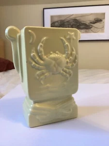 METLOX 1930er Jahre Poppytrail Romanelli Tierkreis Vase - Krebs/Krabbe, Art Deco - Bild 1 von 6