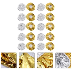 20 Pcs Aluminum Foil Cap Hair Processing Caps Heating Deep Conditioning Miss - Picture 1 of 12
