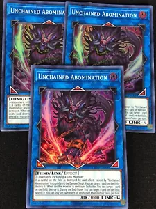 YUGIOH UNCHAINED ABOMINATION OP22-DE006 SUPER X3 (NM) - Bild 1 von 1
