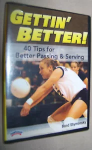 Getting Better! 40 Tips for Better Passing & Serving DVD by Bond Shymansky NEW - Imagen 1 de 2