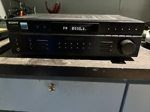 Sony STR-DE197 Receiver HiFi Stereo Vtg 2 Channel AM/FM Tuner Black - Picture 1 of 11
