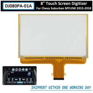 Digitalizzatore Vetro Touch Screen 8" 55Pin Radio Navigazione per Chevrolet GMC MYLINK - Foto 1 di 9