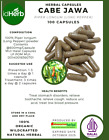 [idHerb] Herbal CAPSULES Piper Longum Long Pepper Cabe Jawa Natural Organic Herb