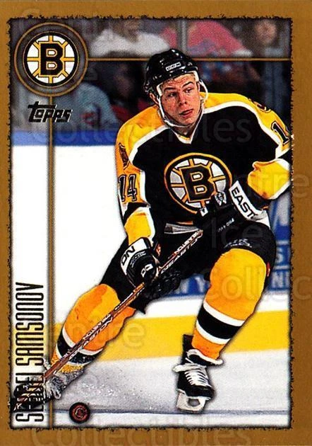 1998-99 Topps #108 Sergei Samsonov - Image 1 of 1