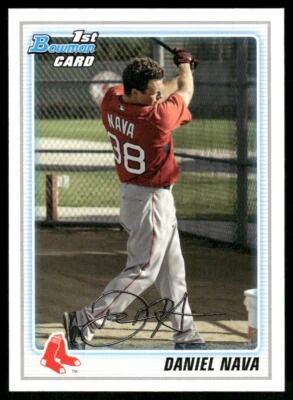 Daniel Nava 2010 Bowman Prospects #BP47 Boston Red Sox - Image 1 of 2