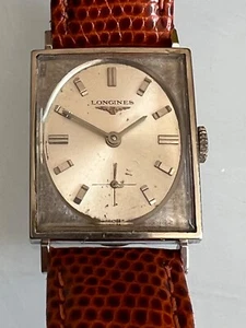 Vintage Longines 1960’s Mechanical Hand Wind Wristwatch 10k White Gold Filled - Picture 1 of 7