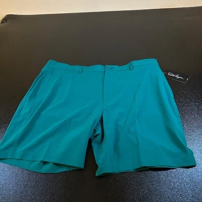 Pantalones Cortos de Golf Walter Hagen Rendimiento Absorbente de Humedad Verde Azulado Para Hombres 42" Nuevos con Etiquetas Foto 1 de 4
