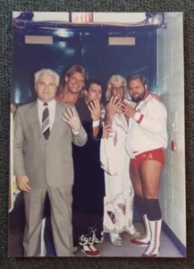 💥1️⃣9️⃣8️⃣0️⃣s Four Horsemen Ric Flair 3.5x5 Photo vintage NWA WCW Wrestling - Picture 1 of 2