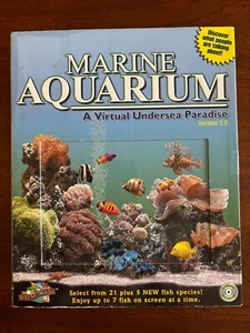 Marine Aquarium 2.0 PC MAC virtual salt water fish species tank screen saver! - Picture 1 of 4