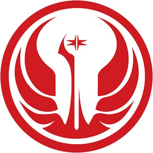Star Wars Old Republic Logo 8" Vinyl Decal Sticker Galactic Republic Jedi Order - Picture 1 of 26
