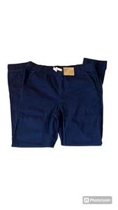 ✨NWT Thereabouts Boys Pull-On Navy Blue Cuffed Jogger Pants, Size XL 18/20 - Picture 1 of 8
