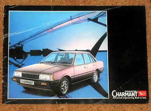 Folleto de ventas 1981-83 Daihatsu Charmant mercado del Reino Unido - 1600LE 1300LE 1300LC - Imagen 1 de 5