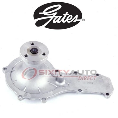 Gates Engine Water Pump for 1990-1995 Dodge Dakota 2.5L L4 - Coolant bd Foto 1 de 4