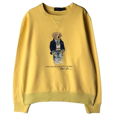 Vintage Ralph Lauren POLO RALPH LAUREN Polo Oso Estampado Sudadera Hombre Talla M Foto 1 de 4