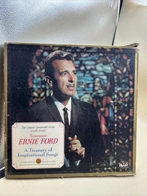 #N47- TENNESSEE ERNIE FORD TREASURY OF INSPIRATIONAL SONGS 6xLP NM Longines 1968 - Image 1 of 4