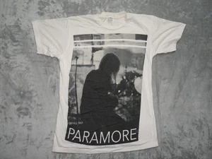 Startee Paramore Rock Band Men's White Small Cotton Graphic T-Shirt - Picture 1 of 8