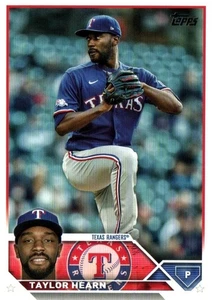 Taylor Hearn P Rangers Topps Baseball Card #354 2023 - Picture 1 of 2