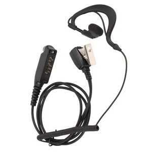 G Shape Headset Mic Ptt Reinforced Plug And Play Hands Free Walkie Talkie Ea IDM - Zdjęcie 1 z 12