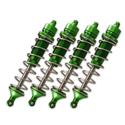 4 PCS Aluminum Alloy Front Rear Universal Shock Absorber for TEAM CORALLY RC Car - Image 1 of 4