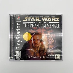Star Wars Episode 1 - Die dunkle Bedrohung PS1 Original Black Label CIB mit Reg. - Bild 1 von 6