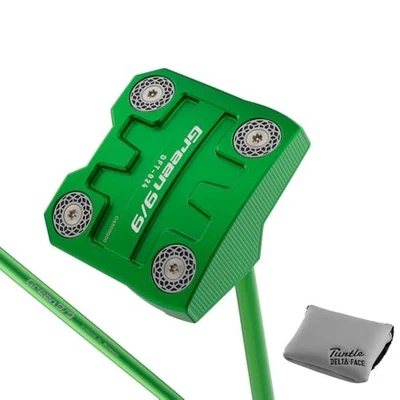 KASCO Green 9/9 Turtle DFT-024 Putter Loft 1.5 Original Carbon 34.0 inch Japan - Image 1 of 4