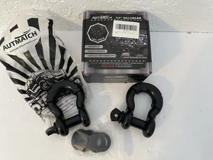AUTMATCH D Ring Shackle 3/4" Shackle Heavy Duty Off Road Recovery Clevis Shackle - Bild 1 von 6