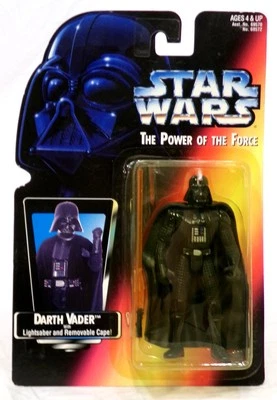 Kenner Star Wars Power Of The Force Darth Vader Largo Sable 3.75" Figura Sellado - Imagen 1 de 4