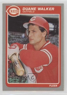 1985 Fleer Duane Walker #554 - Image 1 of 2